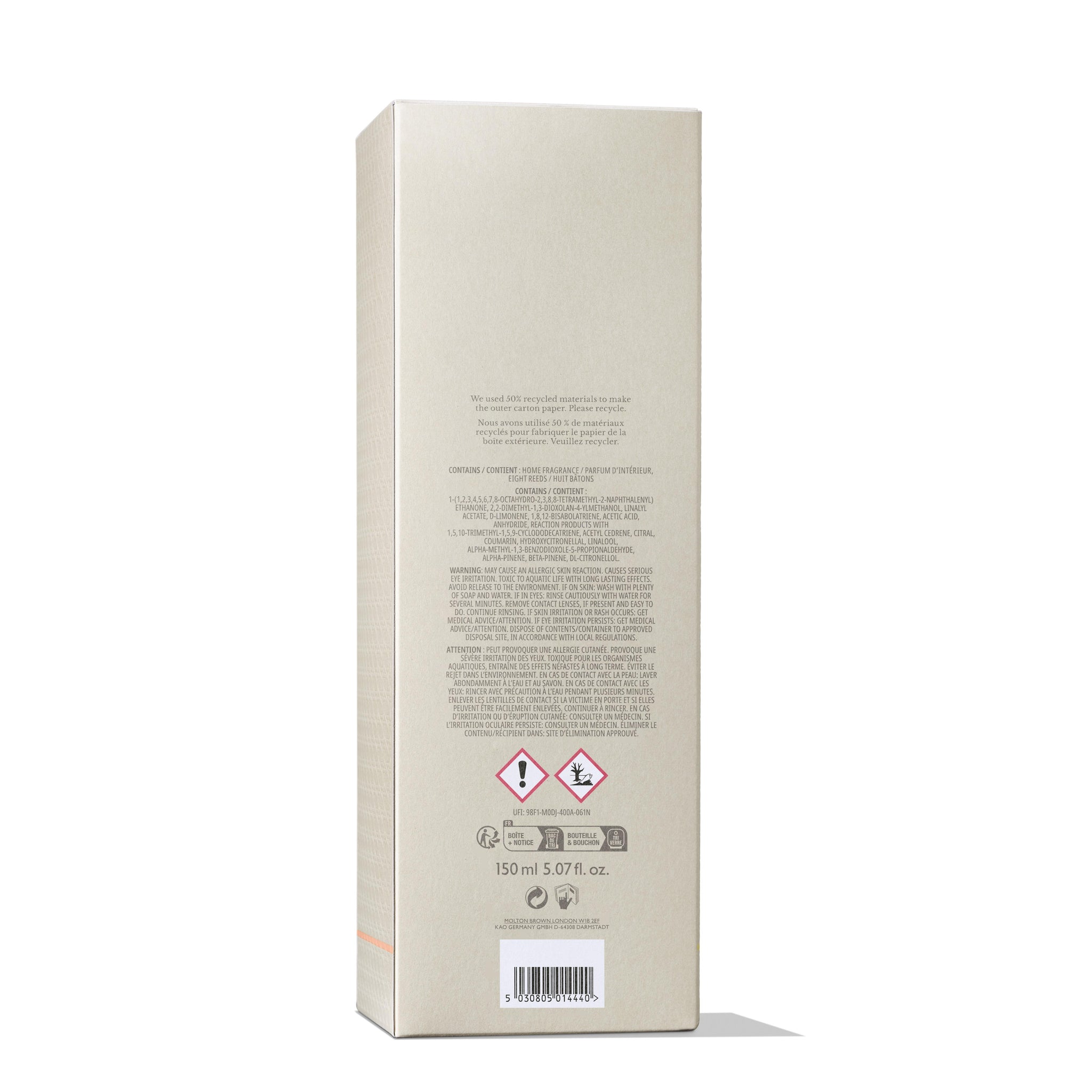 Re-charge Black Pepper Aroma Reeds 150ml