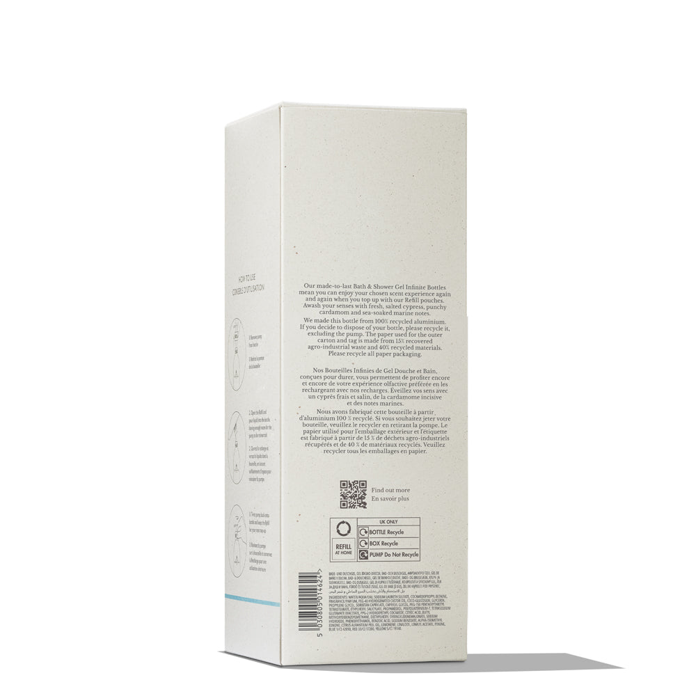 Coastal Cypress & Sea Fennel Infinite Bottle 400ml