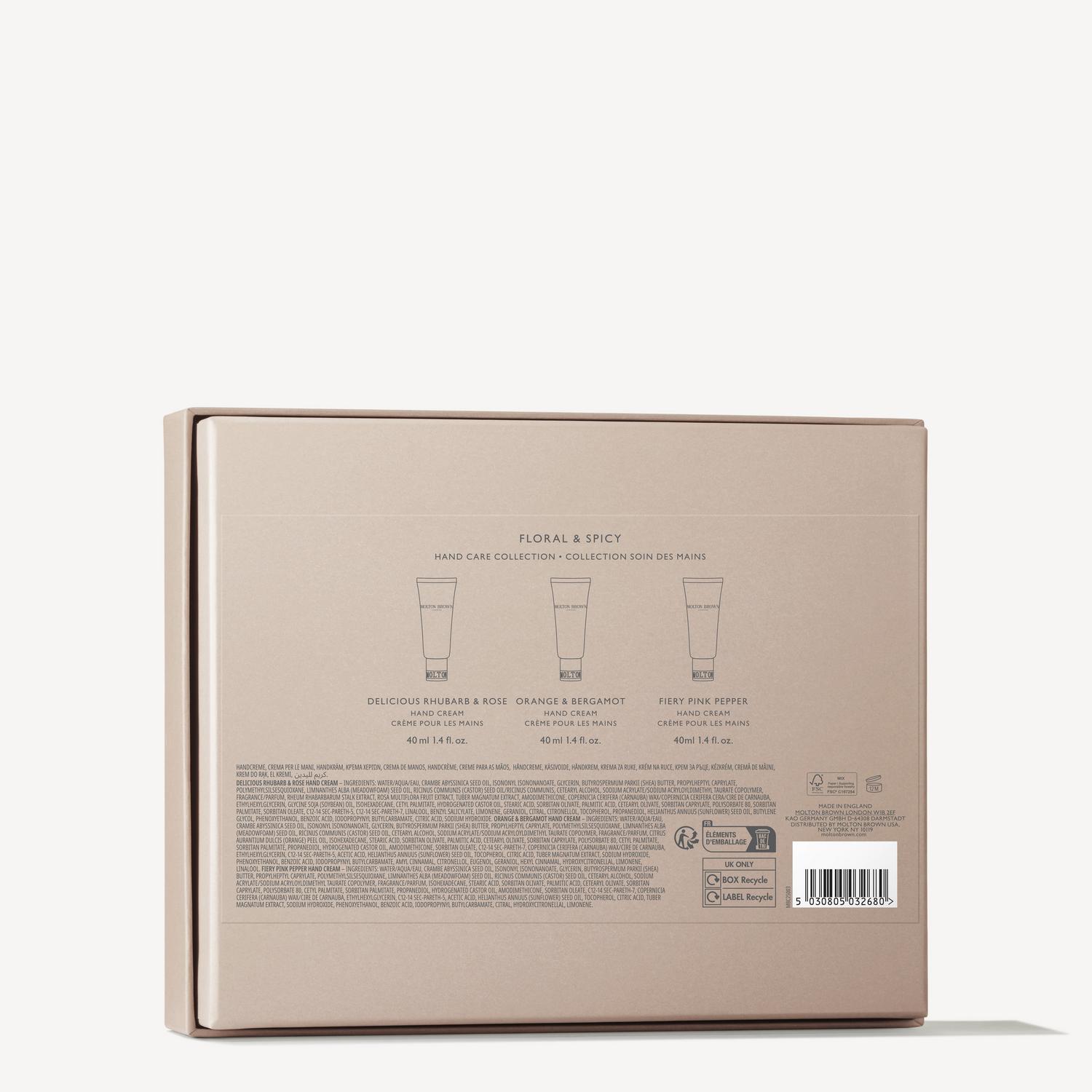 Floral & Spicy Hand Care Gift Set