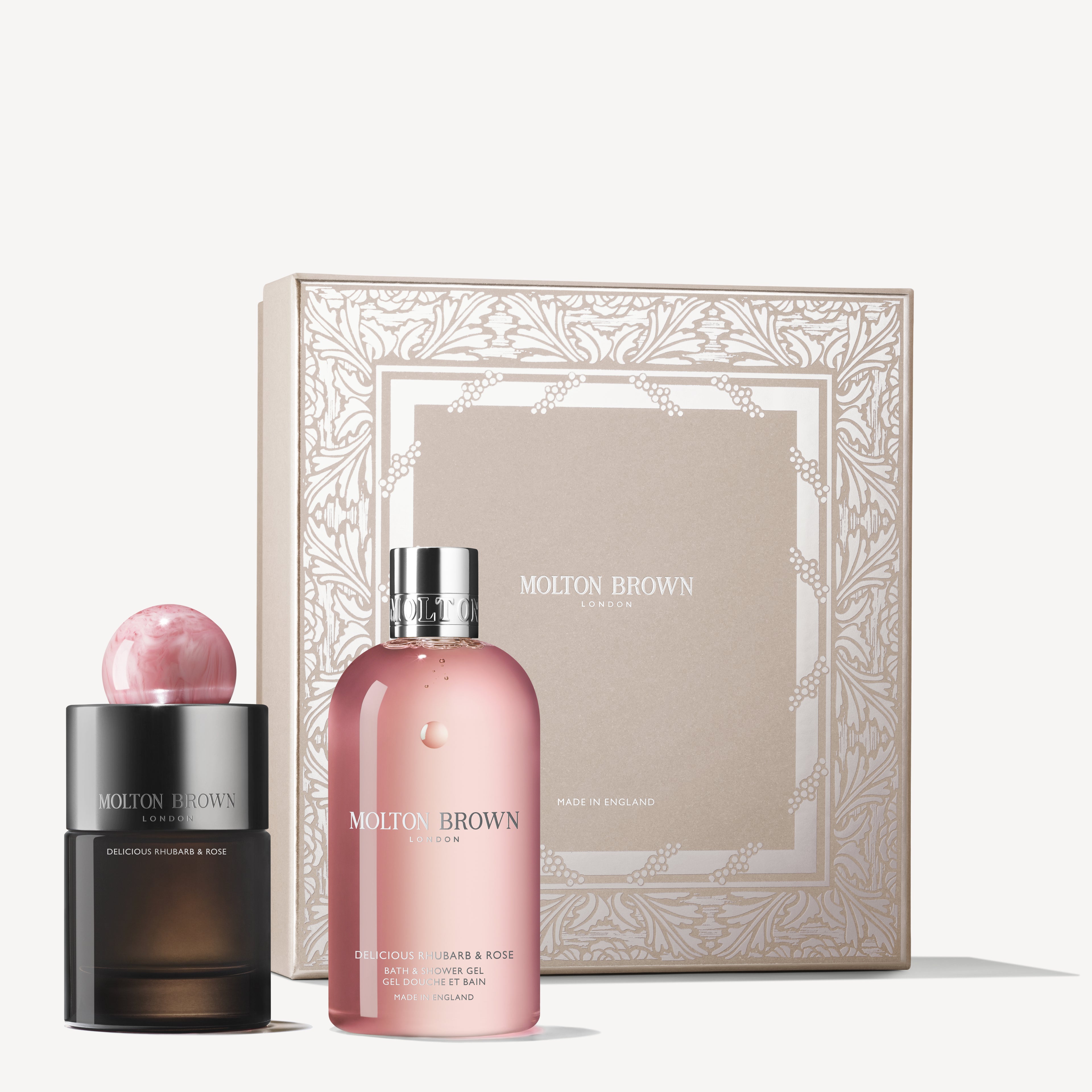 Delicious Rhubarb & Rose Eau de Parfum Gift Set