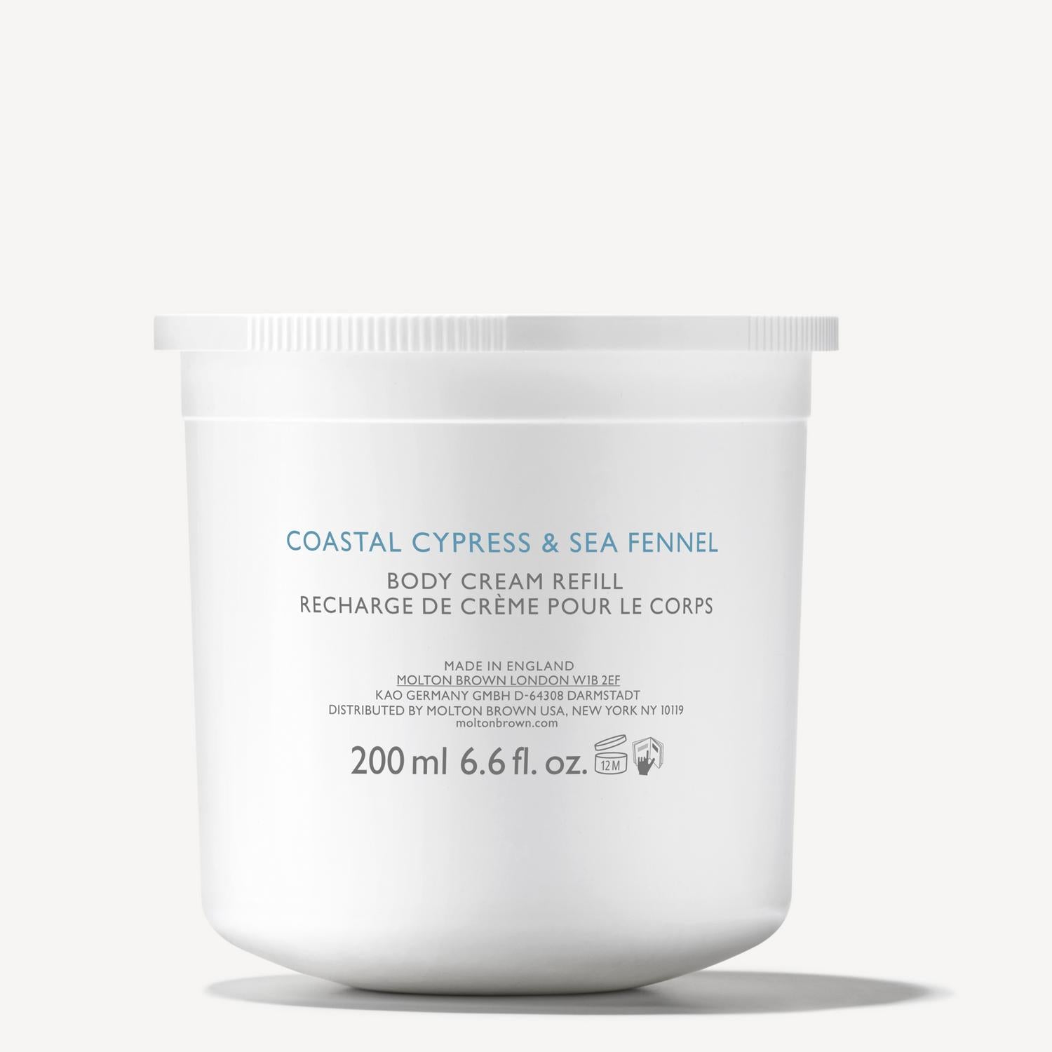Coastal Cypress & Sea Fennel Body Cream Refill 200g