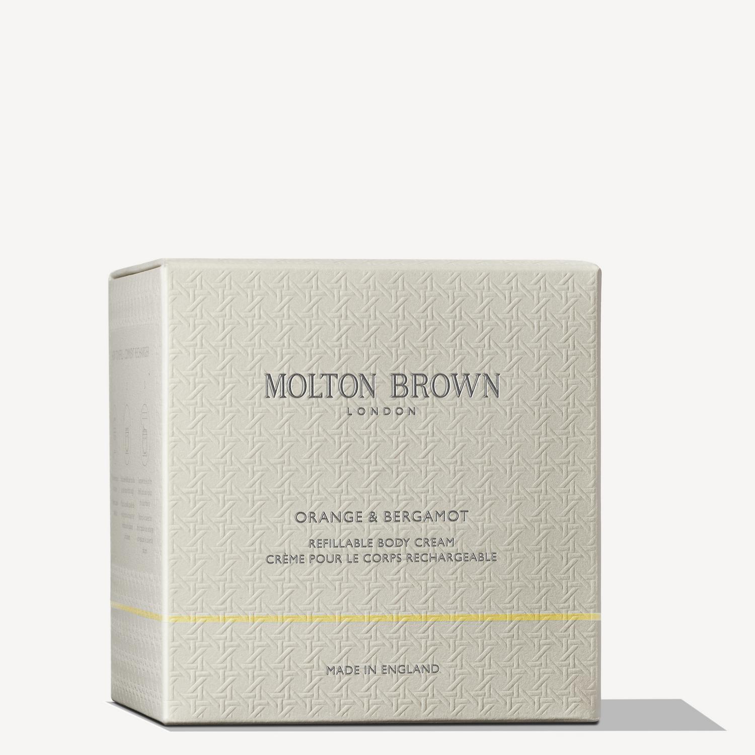 Orange & Bergamot Refillable Body Cream 200g