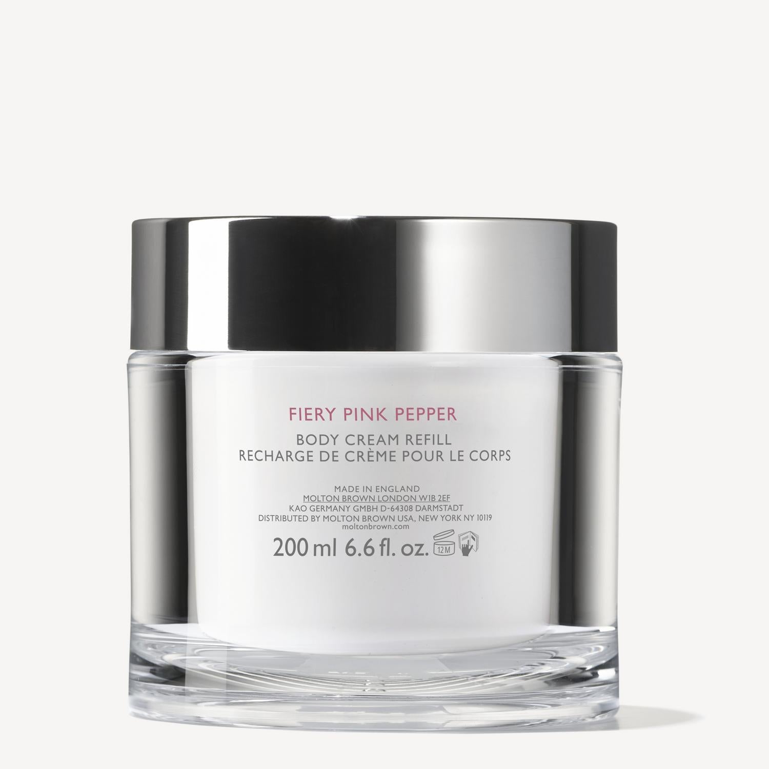 Fiery Pink Pepper Refillable Body Cream 200g