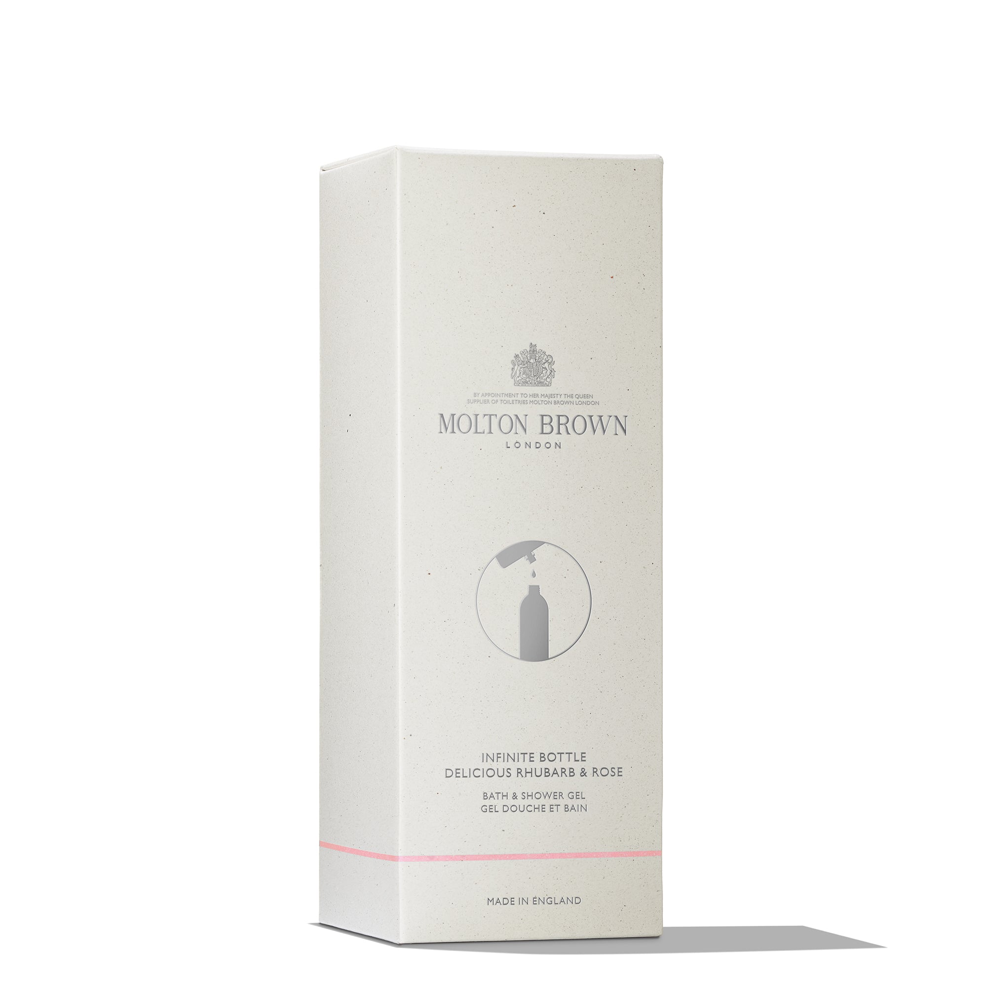 Delicious Rhubarb & Rose Infinite Bottle 400ml